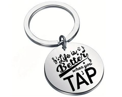 Tap Dance Keyring