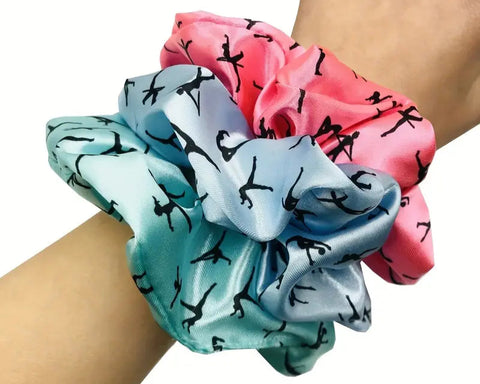 Dance Silhouette Scrunchie